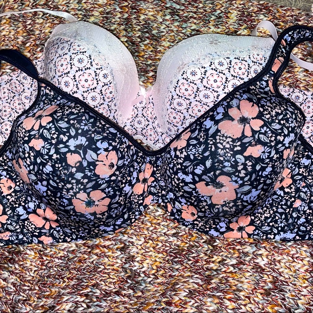 Two Laura Ashley Bras